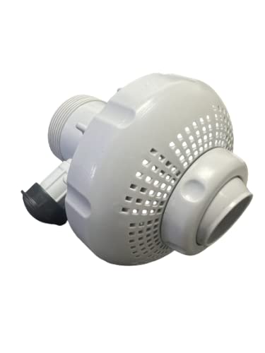 Kit di bocchette per la circolazione dell’acqua poolomio da 38 mm per vasche Intex con valvole d’arresto