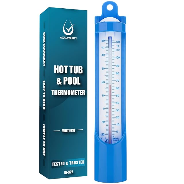 Termometro ad acqua a immersione AQUAVERITY per vasche, spa e nuoto in acqua fredda