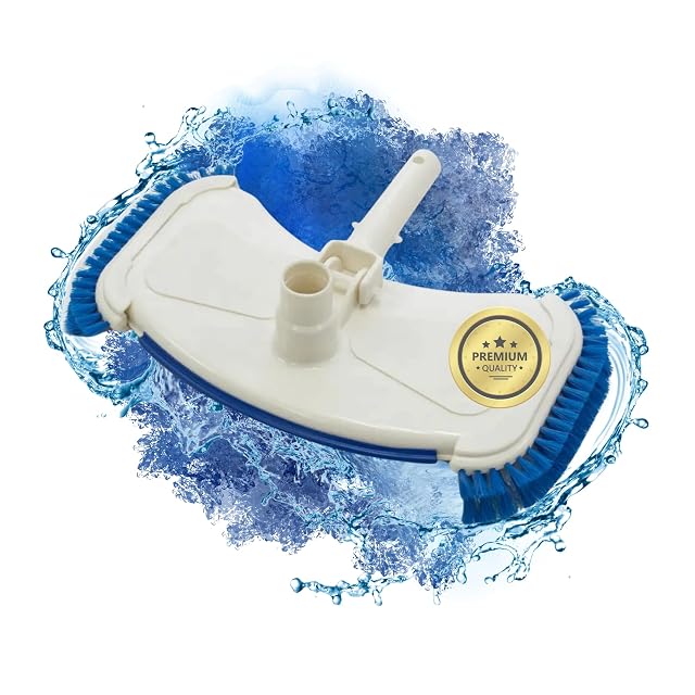 Bocchetta da fondo premium Maxorado per aspiratore da vasca con doppie spazzole laterali